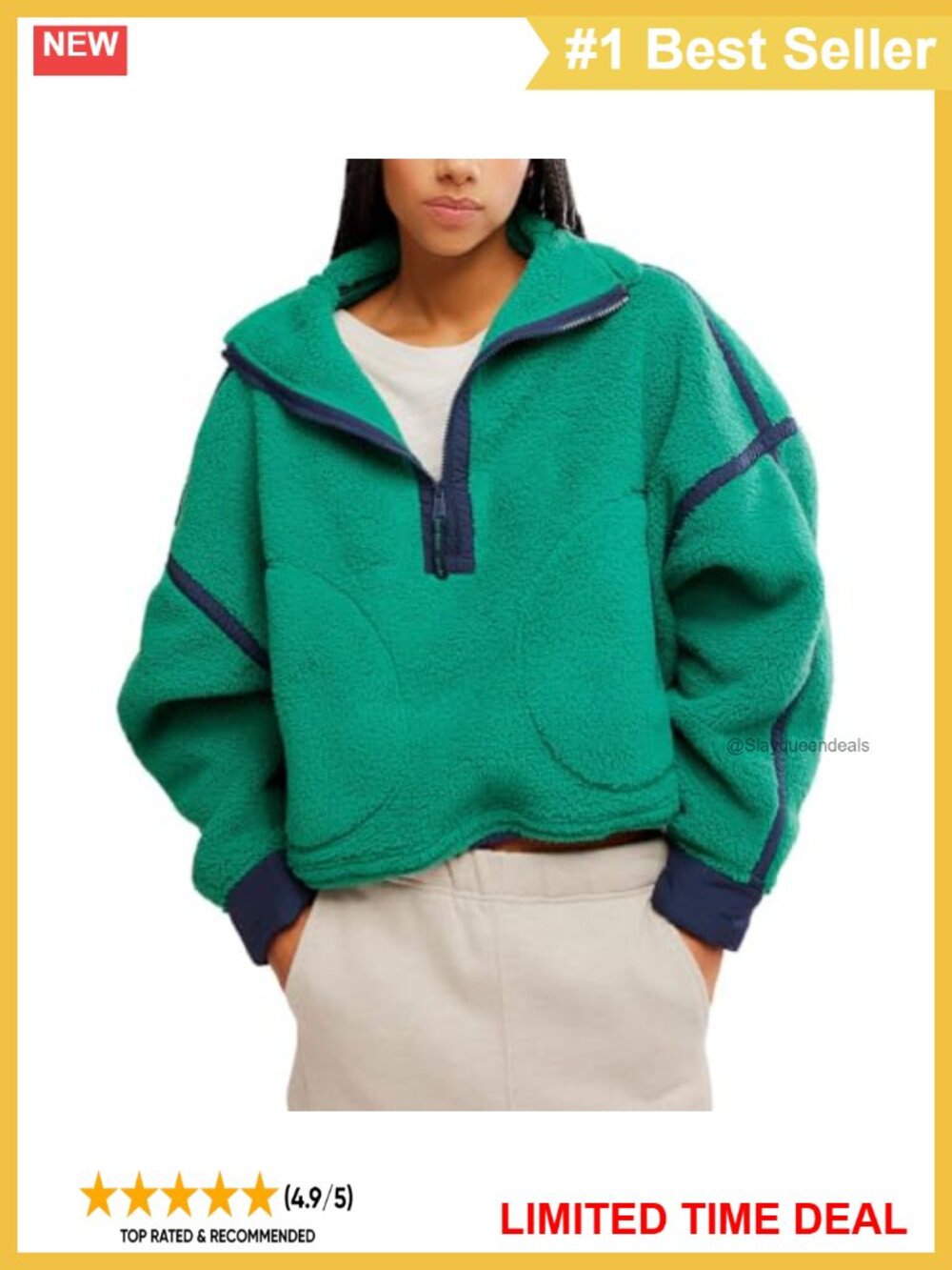 Women's Mountain High 1/2 Zip Active Sweatshirt Long Sleeve Pullover